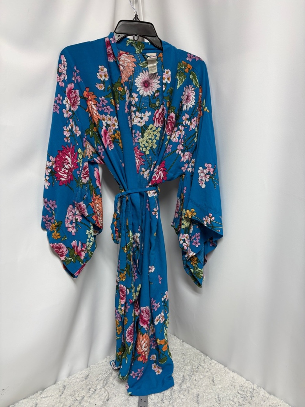 In Bloom by Jonquil Floral Kimono Robe size M/L - Picture 5 of 5